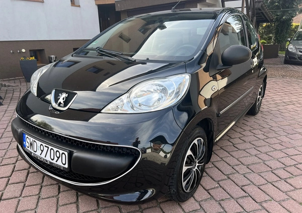 Peugeot 107 cena 11500 przebieg: 72000, rok produkcji 2007 z Rydułtowy małe 529